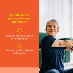 MSM supplement for joints and cartilage illustration