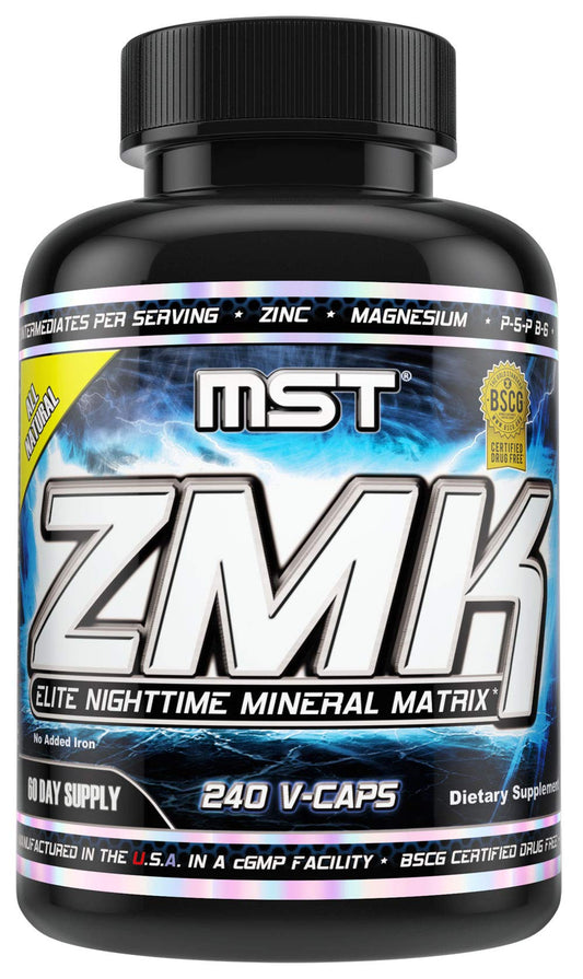 MST ZMK Nighttime bottle label