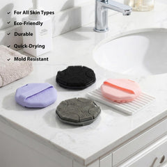 MtBoi hanging loop keeps scrubber ready to air dry