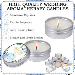 MTLEE iron tin provides clean-burning candle experience