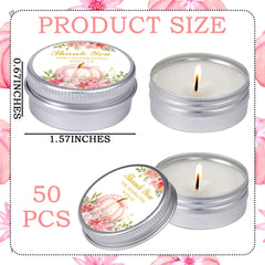 MTLEE ornate tin features fall pumpkins for a warm, romantic event atmosphere.