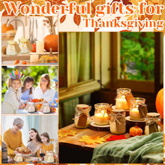 Ginger Pumpkin scented candle jar