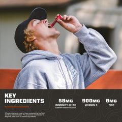 Citrus flavor MTN OPS Immune STM powder serving image