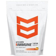 MTN OPS Immune STM Powder Citrus flavor hero image