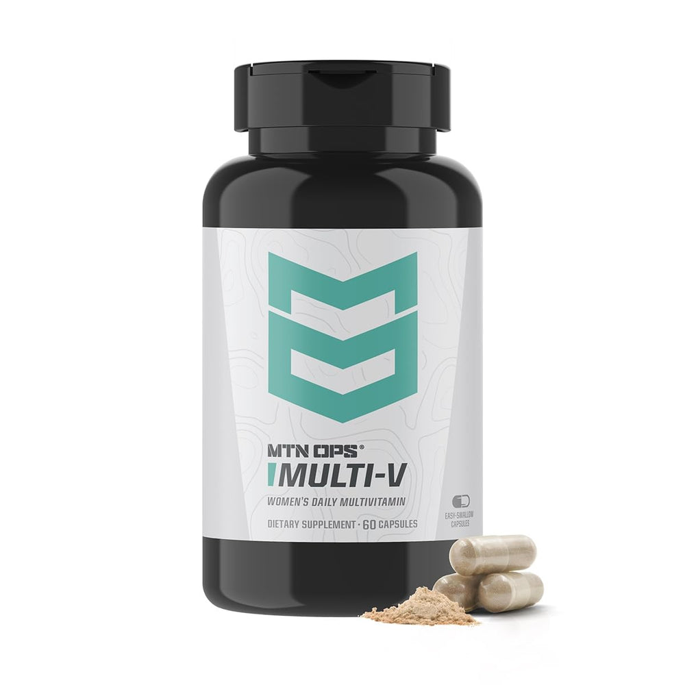 MTN OPS Multi-V Women’s Multivitamin bottle product shot