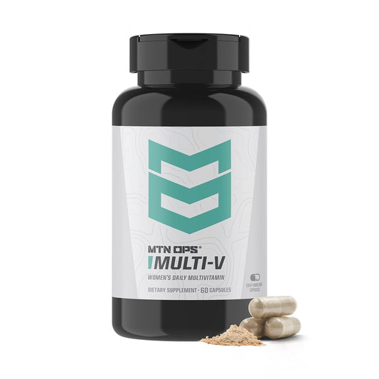 MTN OPS Multi-V Women’s Multivitamin bottle product shot