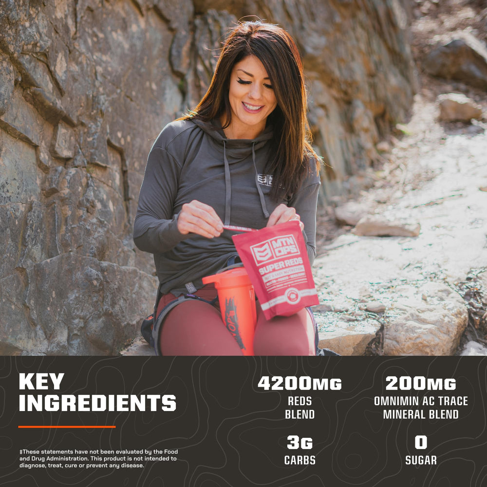 Antioxidants highlighted in MTN OPS Super Reds formula