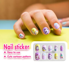 MU Unicorn Fantasy quick-dry peel-off formula aids mess-free cleanup.