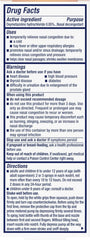 Mucinex Sinus-Max congestion relief closeup showing nasal pathway clarity.