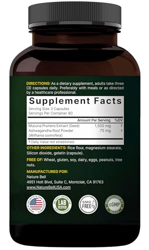 Close-up of product label showing 240 capsules