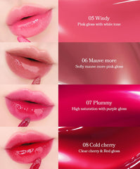 Mude Glacé Lip Tint embodies K-beauty style with buildable coverage.