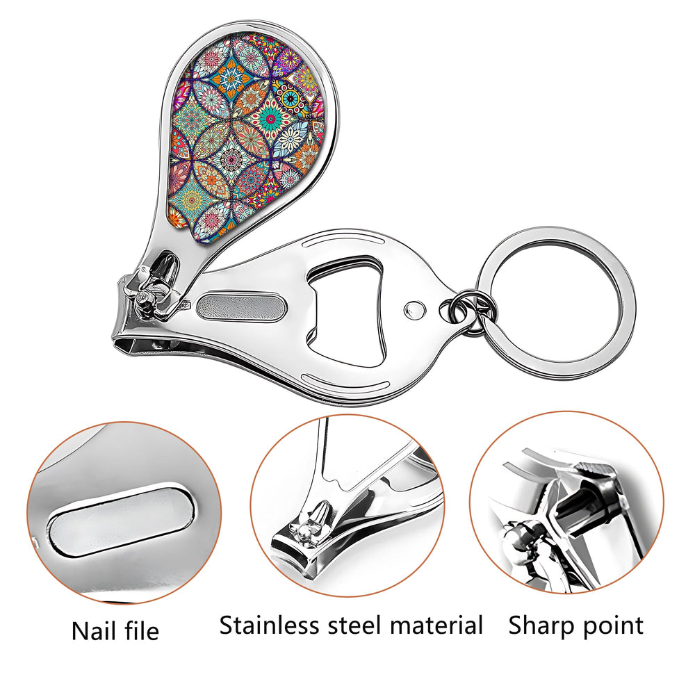 Muemigai fashion-pattern design adds style to everyday grooming.