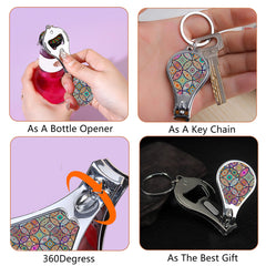 Muemigai stainless steel nail clippers offer durability for daily use.