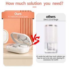 MUGLE cleaner showing 2, 3, 4 and 5 minute cleaning options