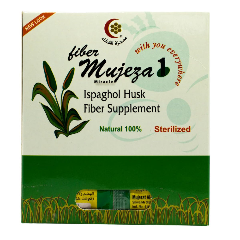 Mujeza Psyllium Husk Supplement 100g packaging