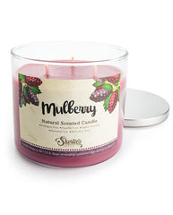 Mulberry Natural 3 Wick Candle in 14.5 oz jar