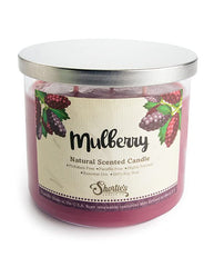 Label showing 100% soy wax and phthalate-free formula