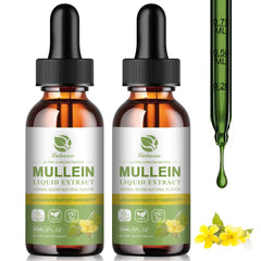 Mullein Drops for Lungs detox and respiratory support