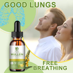How to use mullein drops in tea or water