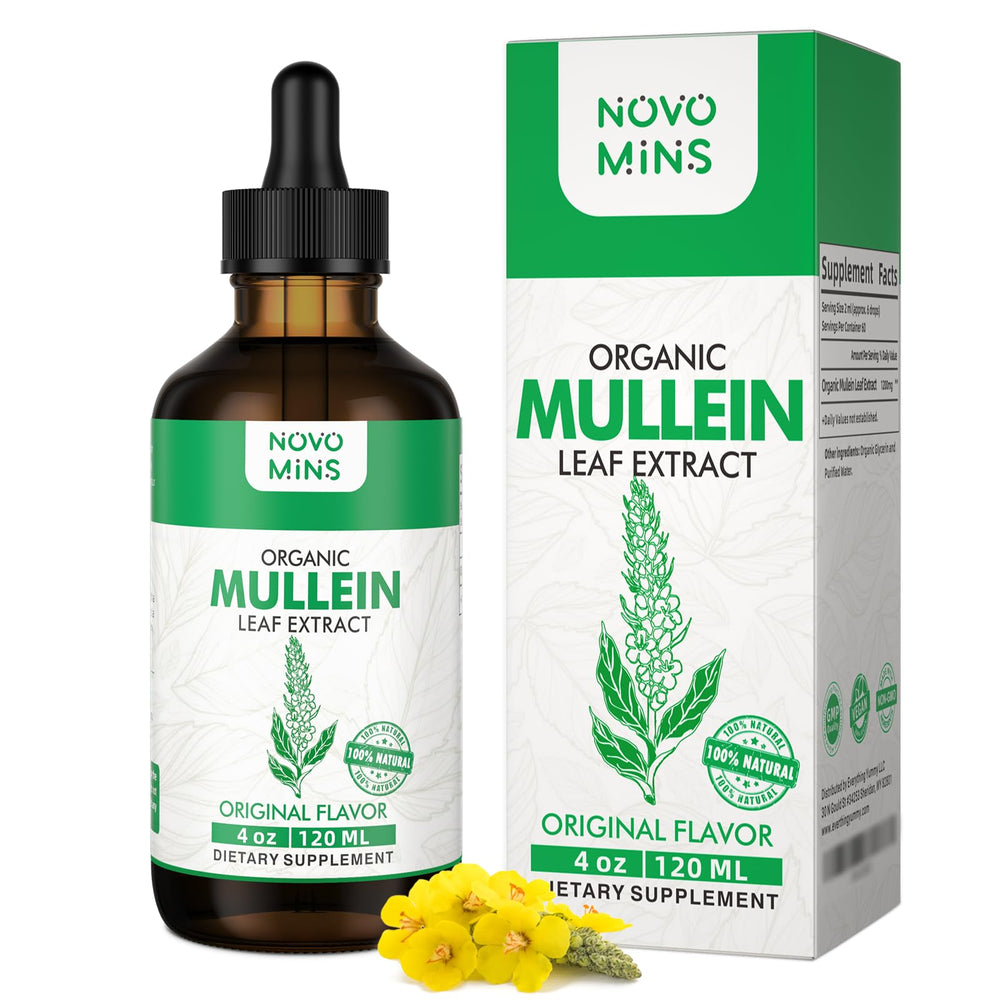 4 oz bottle of Mullein Leaf Tincture