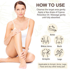 Nourishing texture illustration highlighting deep hydration from MULPG Cyperus Rotundus Oil.