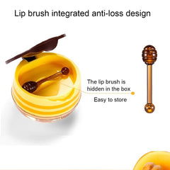 Mulpg propolis lip mask jar highlighting nourishing lip care.