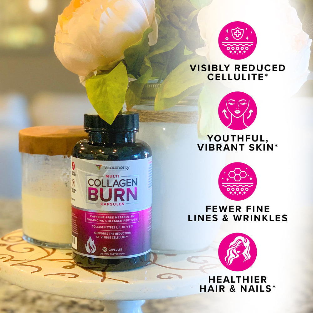 Caffeine-free metabolism support label on bottle