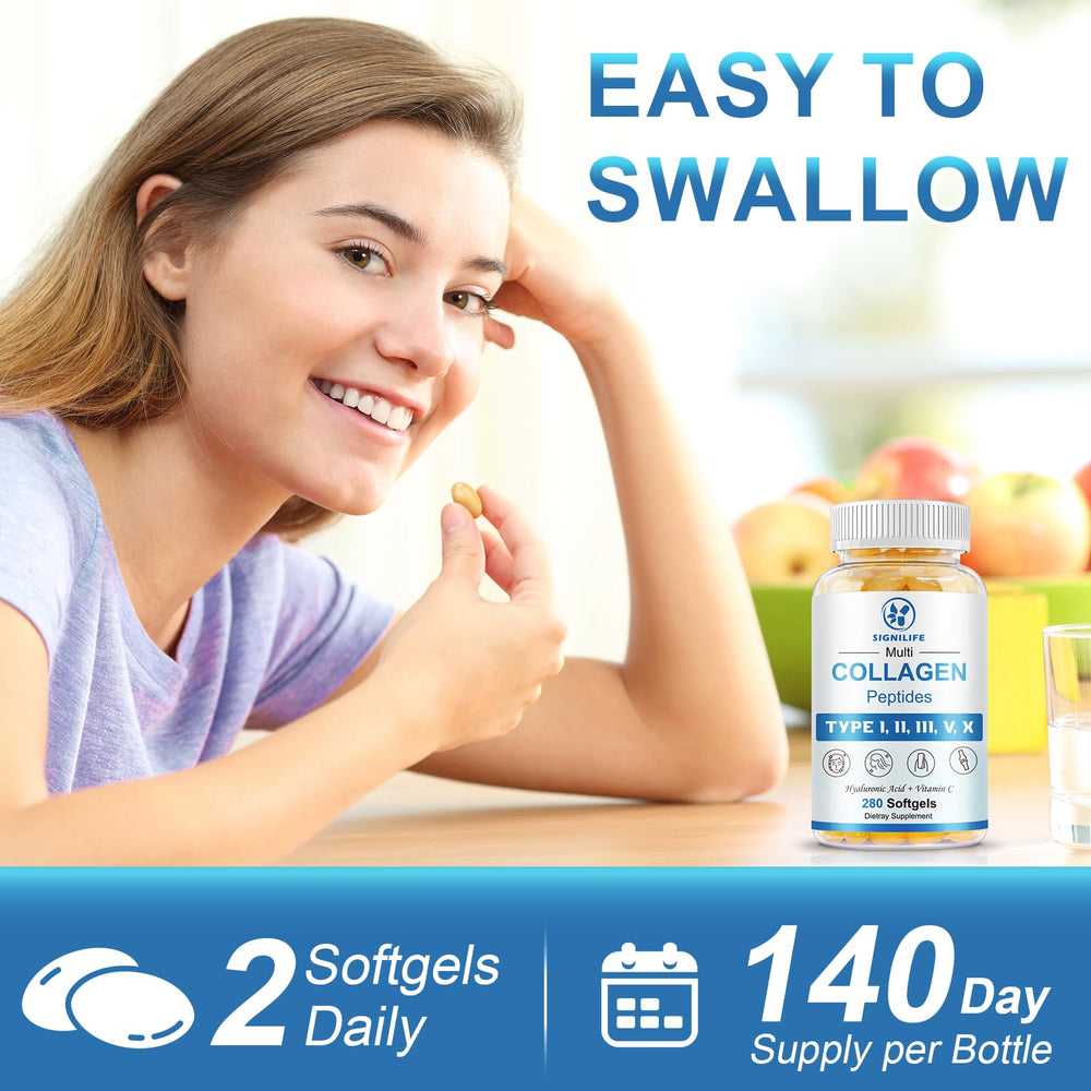 Packaging with 280 softgels and SIGNILIFE branding