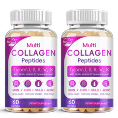 Bottle of Multi Collagen Peptides Softgels