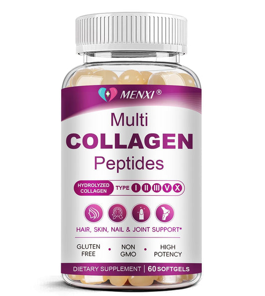 Multi Collagen Peptides Softgels 60-count hero image