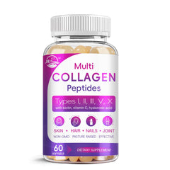 Front view of Multi Collagen Softgel bottle