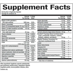 Product overview image for MultiFactors Women's 50+ multivitamin