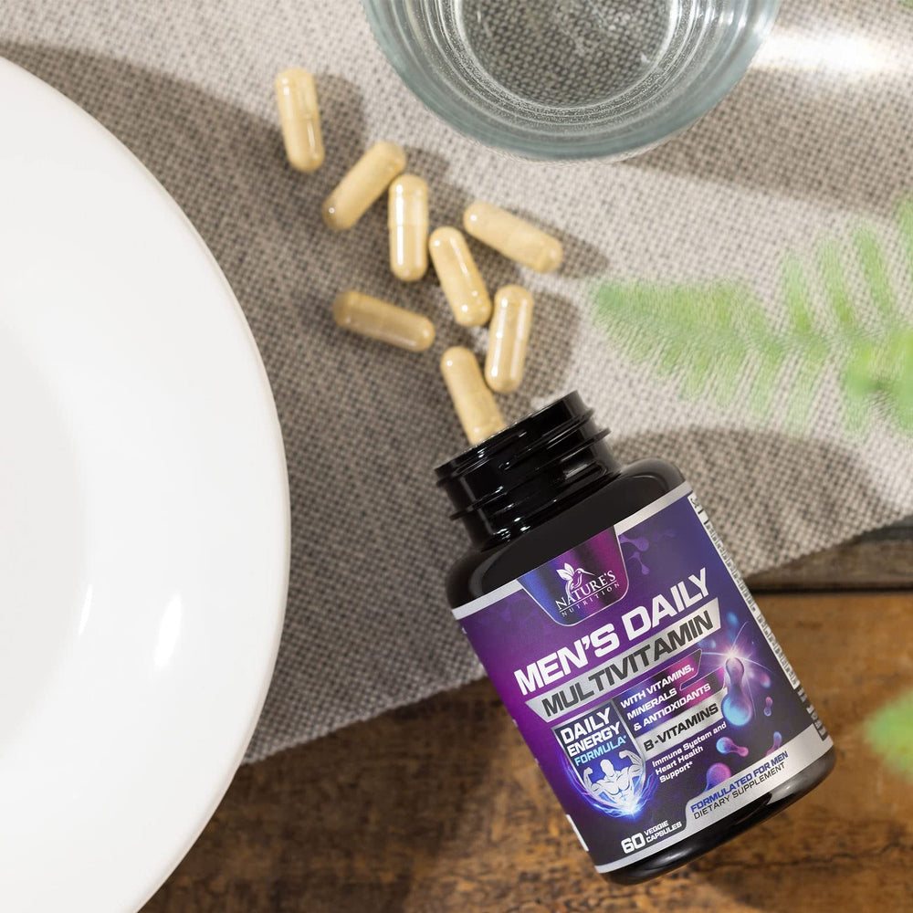 Supplement facts panel on the bottle