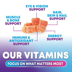Easy-to-take daily immune support gummies
