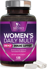 Bottle of Multivitamin for Women - 120 Capsules
