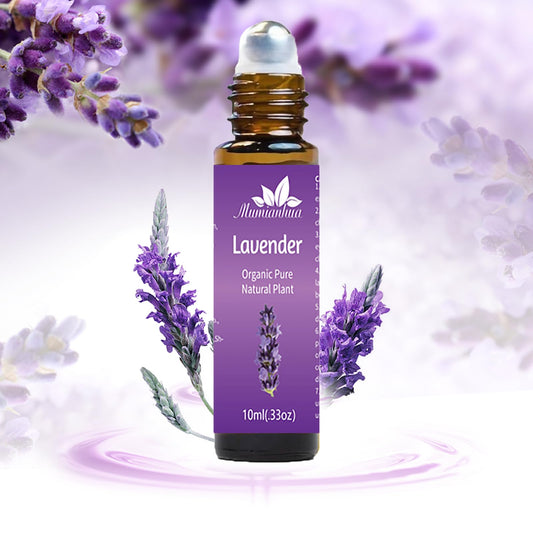Mumianhua Lavender Essential Oil Roll On bottle 0.33oz