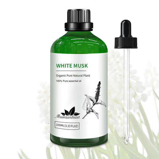 Bottle of Mumianhua White Musk Oil 100ml