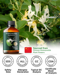 Honeysuckle oil suitable for diffuser, candles, and perfume making