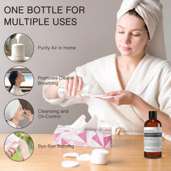 Dropper bottle of lemongrass essential oil