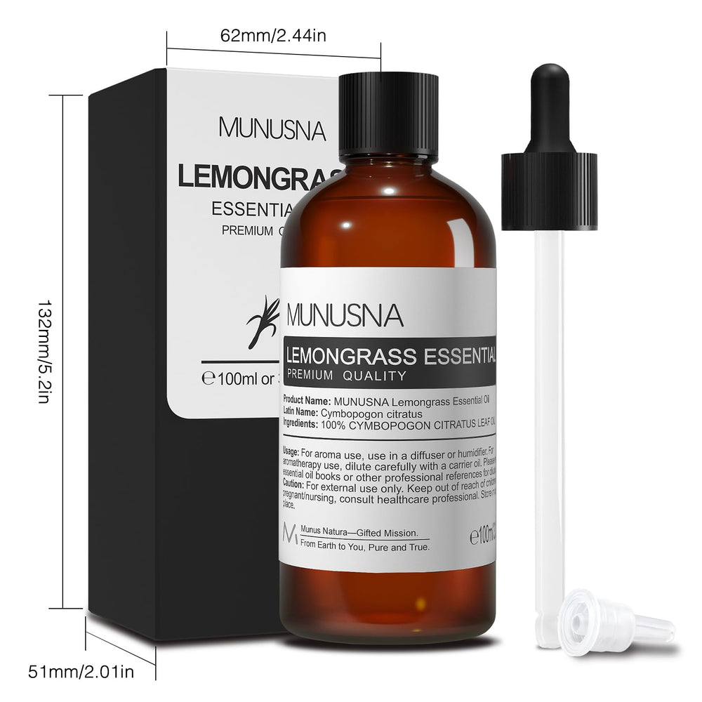 Packaging of MUNUSNA lemongrass oil