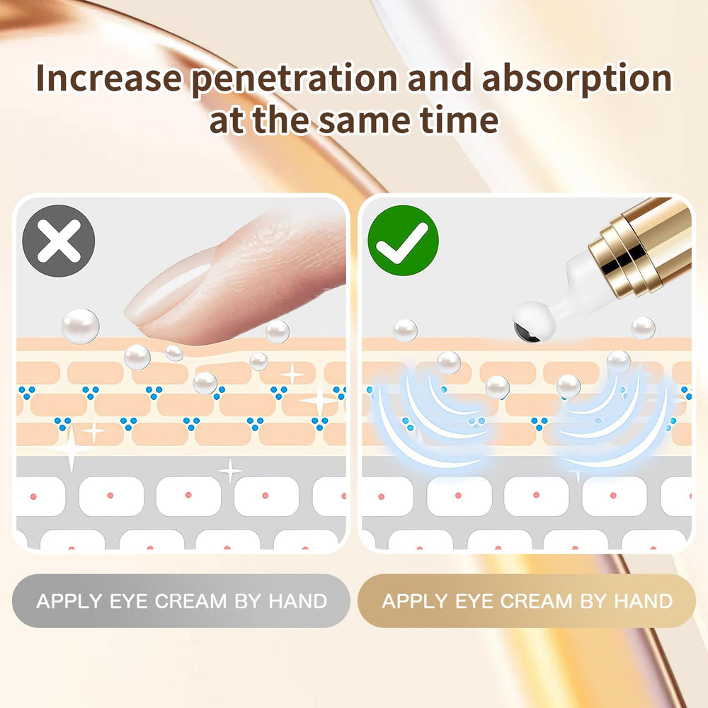 MUOCOBU caffeine eye serum packaging box presents premium eye care solution