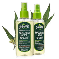 Murphy's Naturals mosquito-tick spray pump bottle provides long-lasting outdoor protection.