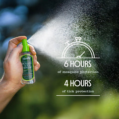 Murphy's Naturals spray-on-skin application helps keep you protected during activities.