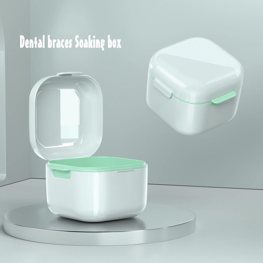 Two mouth guard cleaning kits included in the set