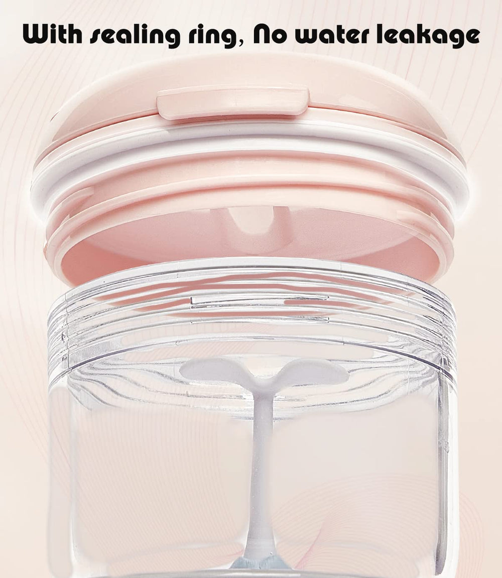 Included strainer basket with pink retainer cleaner case