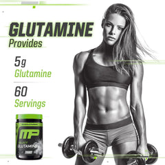 5g serving scoop of pure L-Glutamine powder