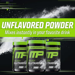 Pure L-Glutamine ingredient emphasis on label