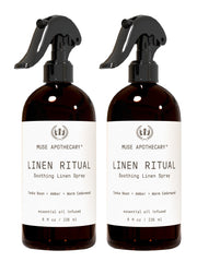 Muse Apothecary Linen Ritual bottle with label