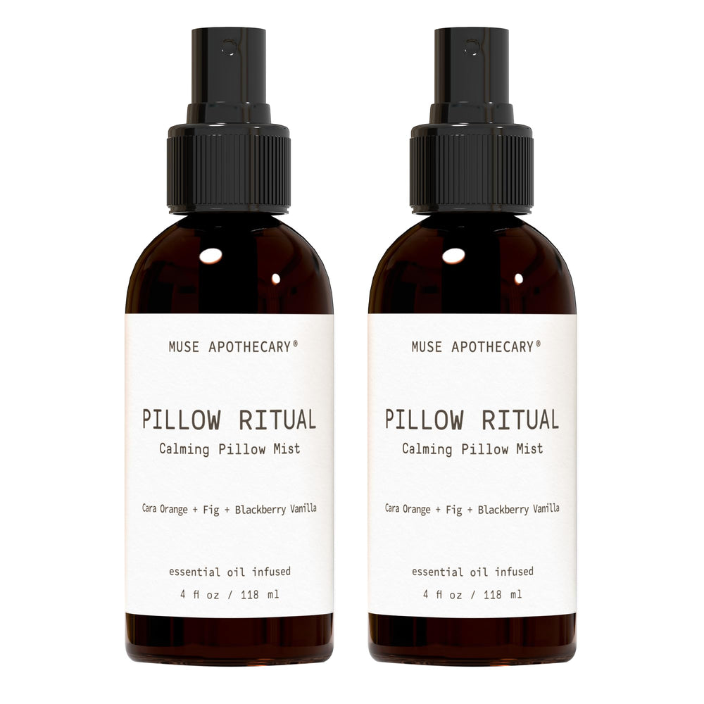 Muse Apothecary Pillow Ritual bottle with 4 oz size on neutral background
