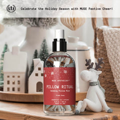 Illustration of natural essential oils used in Fresh Snow scent